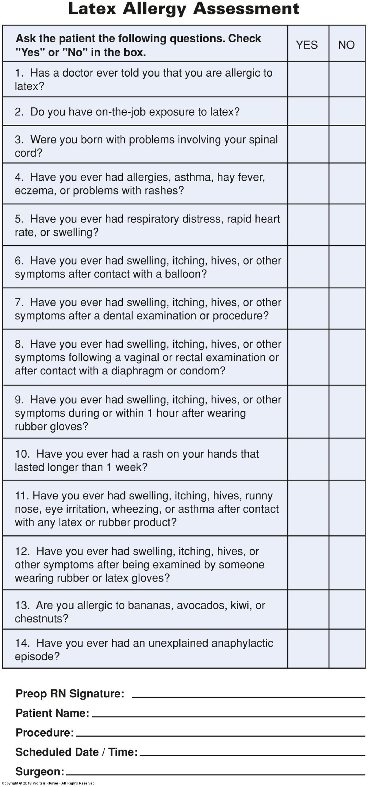 Pre-op checklist - Good practice - NURS240 - Studocu