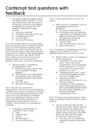 Hate speech test qs 2022sep - Hate speech test questions WARNING: Some ...