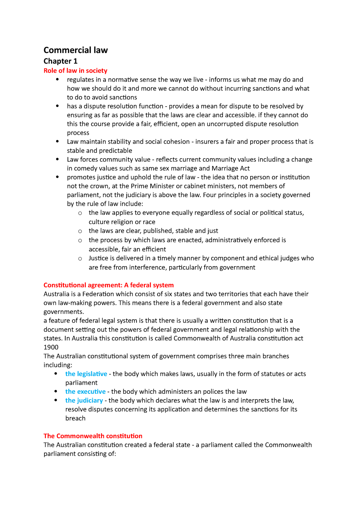 commercial-law-w1-commercial-law-chapter-1-role-of-law-in-society