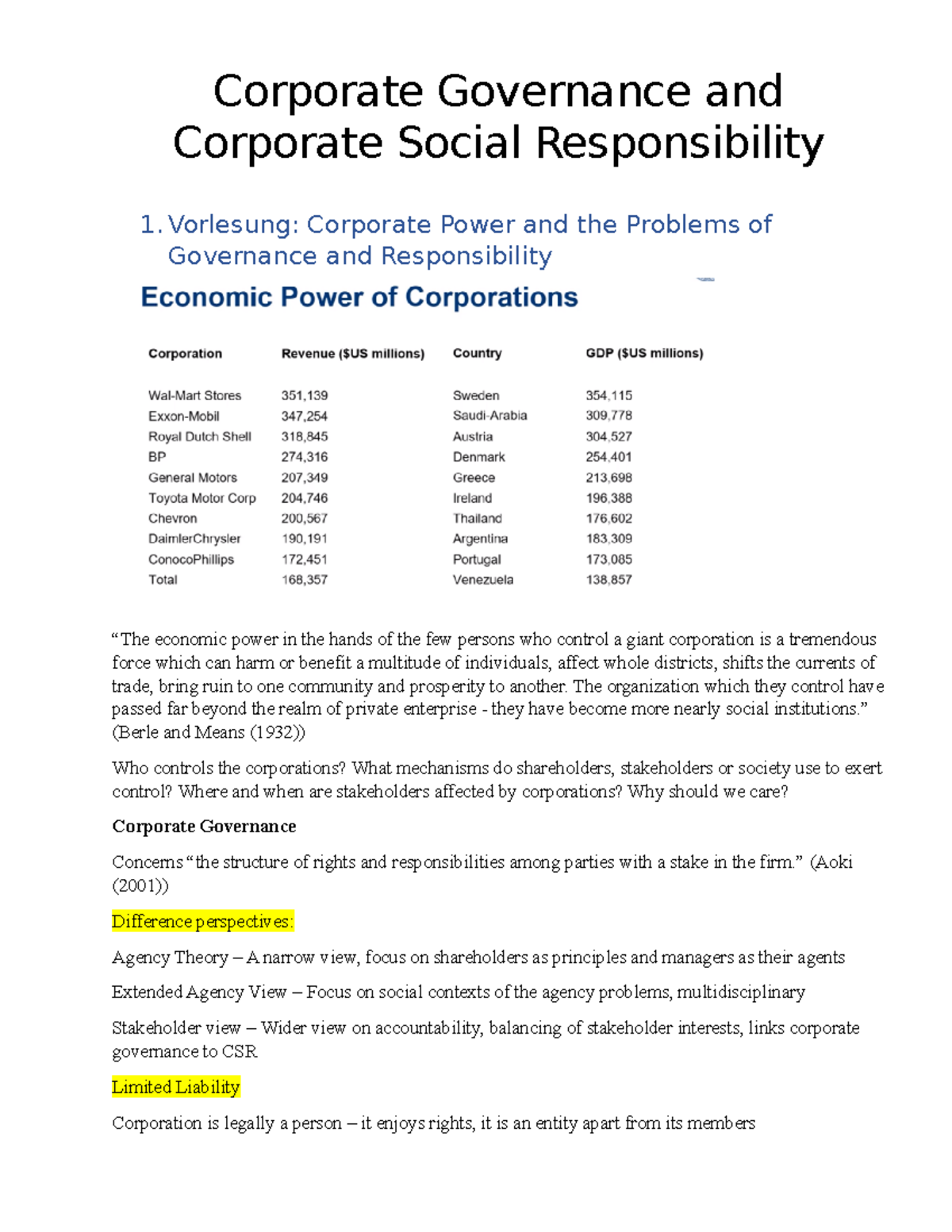 Corporate Governance And Corporate Social Responsibility - Corporate ...