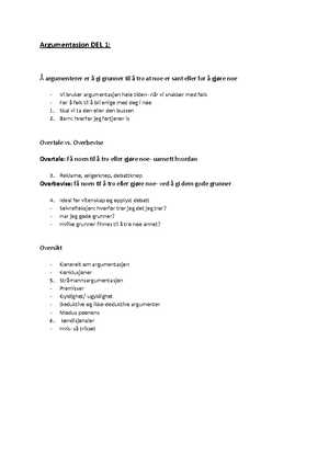 [Solved] Essay P Maks 1200 Ord Der Du Beskriver Hovedelementene I ...