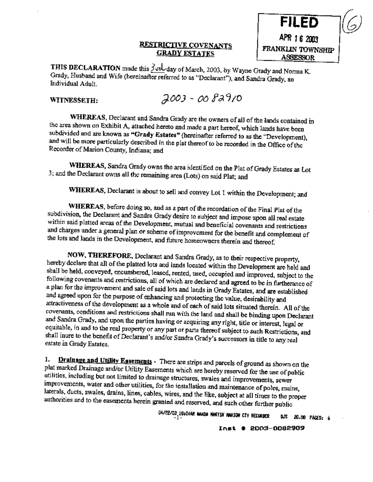 Important issues surrounding Restrictive Covenants in Land Law