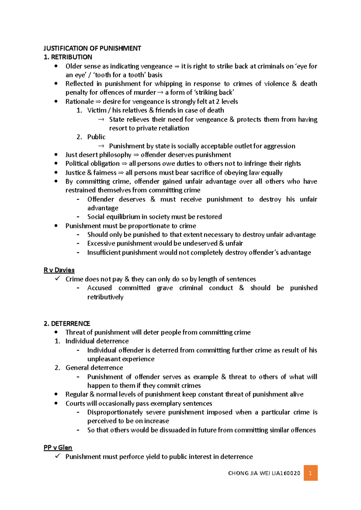 WHAT ARE THE 5 PURPOSES JUSTIFICATION OF PUNISHMENT visual data 4
