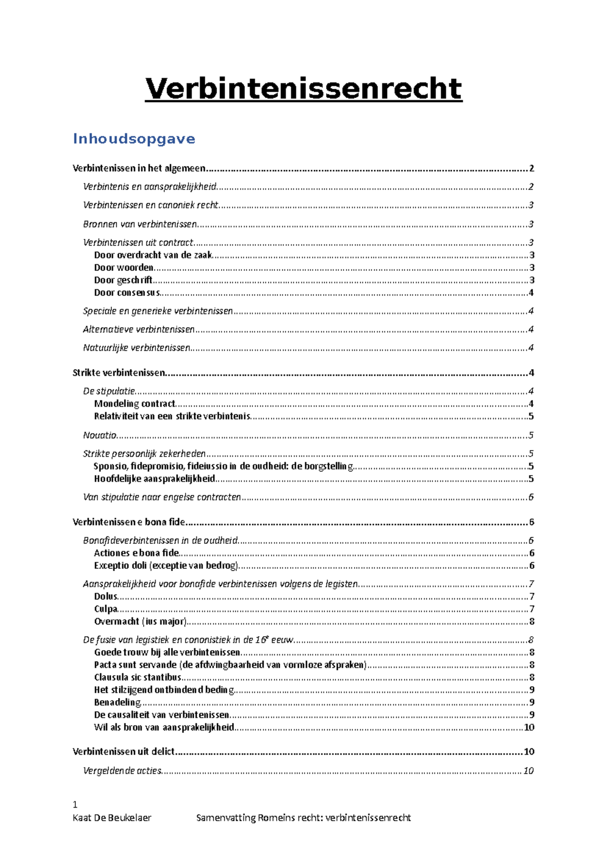 Verbintenissenrecht - Boek + Notitie + Ppt - Blokwijzer Romeins Recht ...