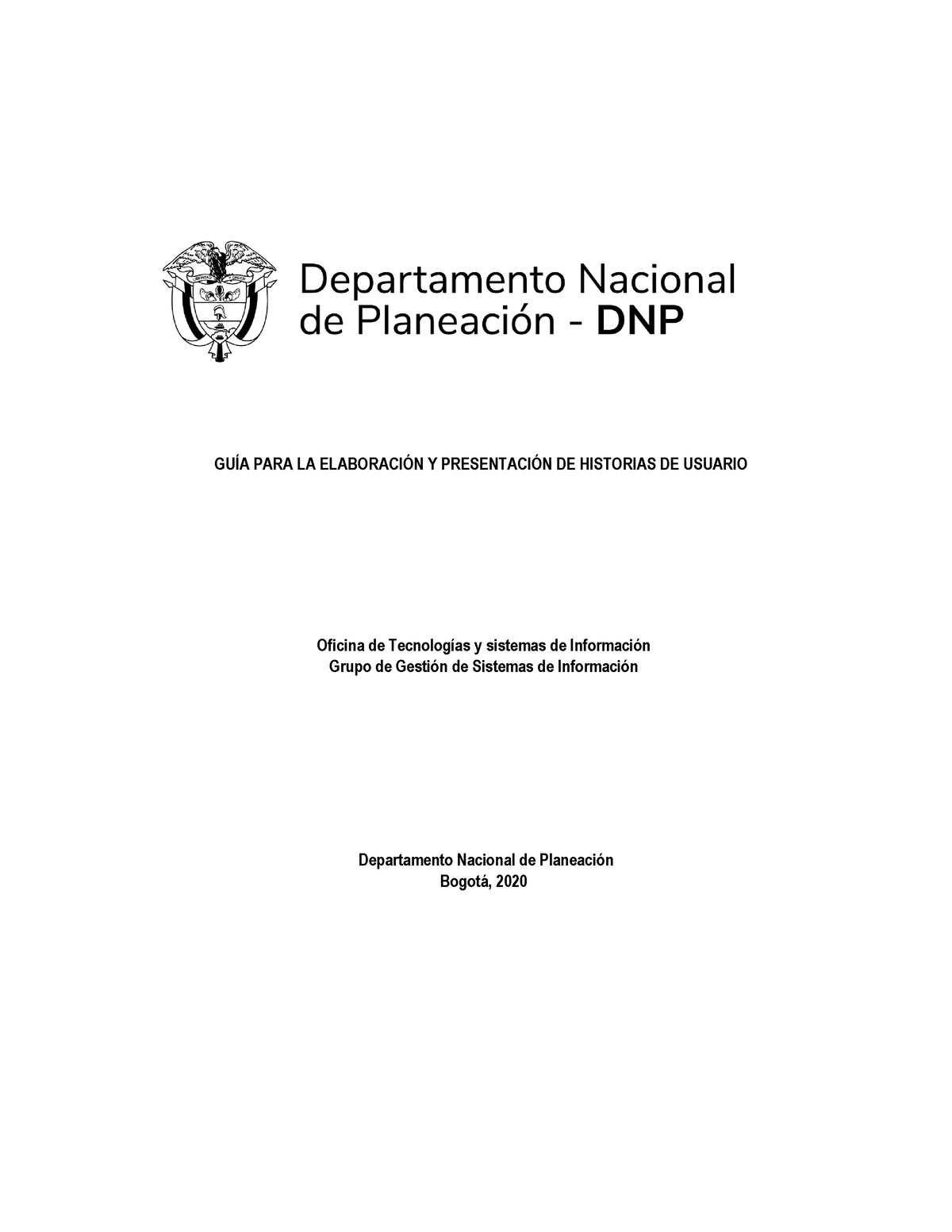 Guía Para La Elaboración Y Presentación De Historias De Usuario - GUÕA ...