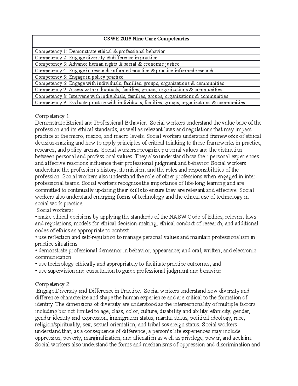 cswe-2015-nine-core-competencies-cswe-2015-nine-core-competencies