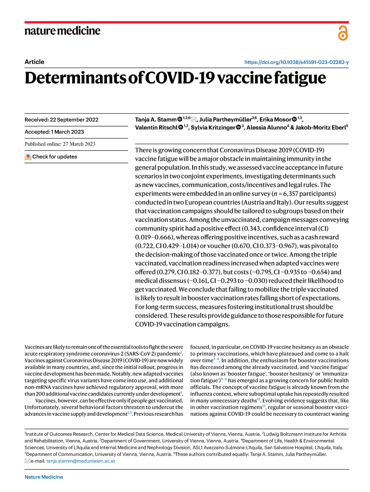 S41591-023-02282-y - N/A - nature medicine Article doi/10.1038/s41591 ...