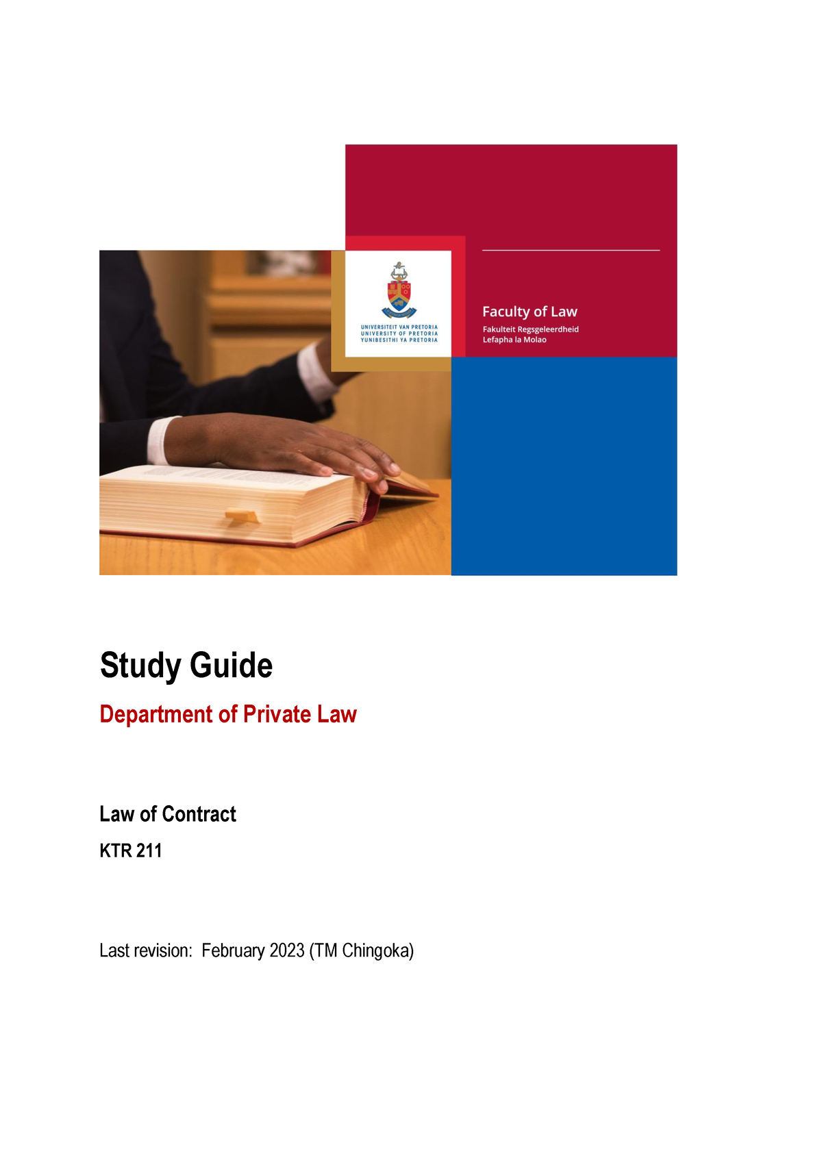 study-guide-study-guide-department-of-private-law-law-of-contract-ktr