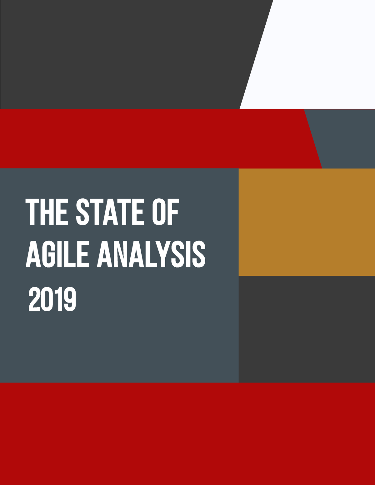 State Of Agile Analysis Report 2019 Final - 2019 The State Of Agile ...