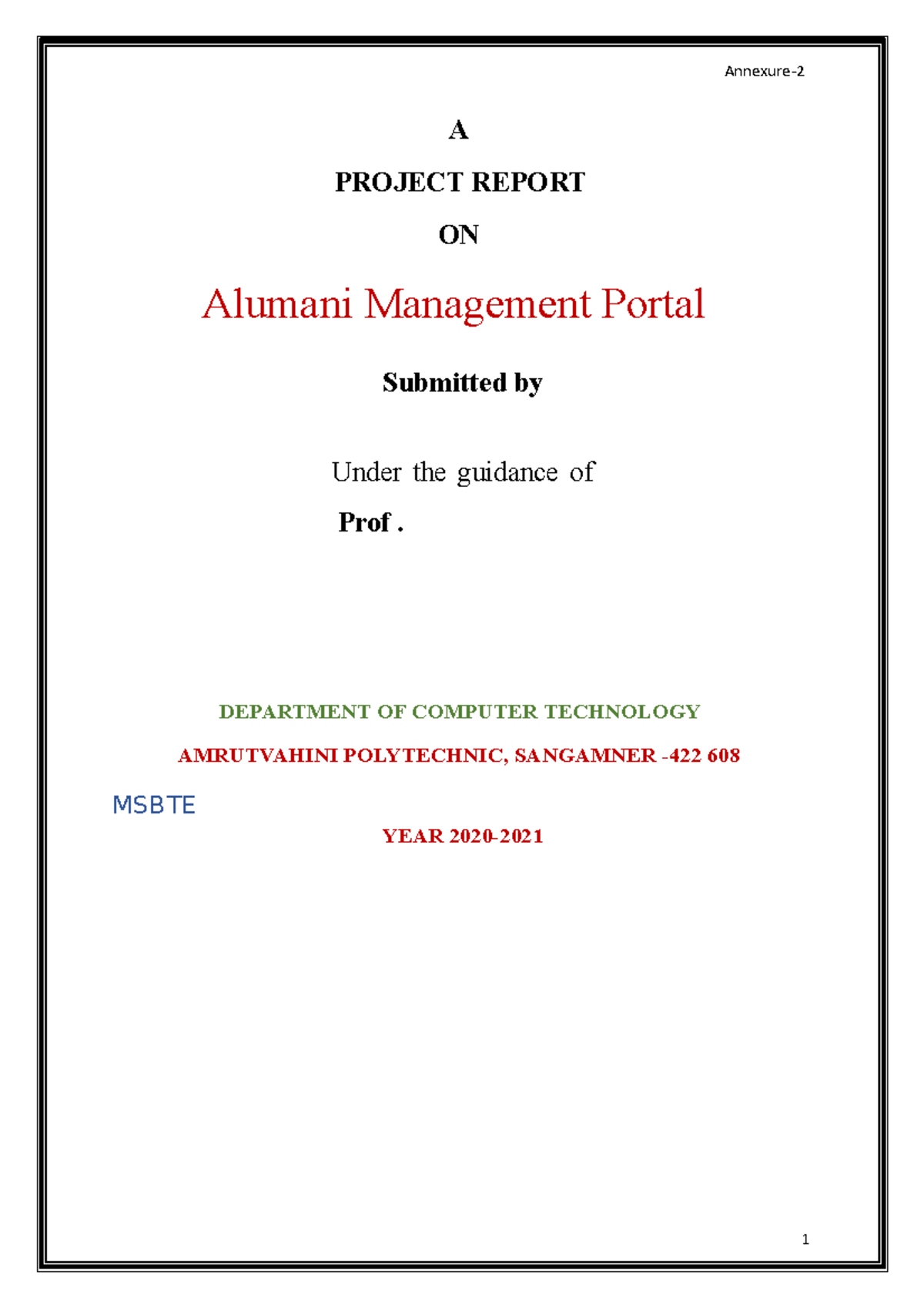 Css micro project - Good - A PROJECT REPORT ON Alumani Management ...