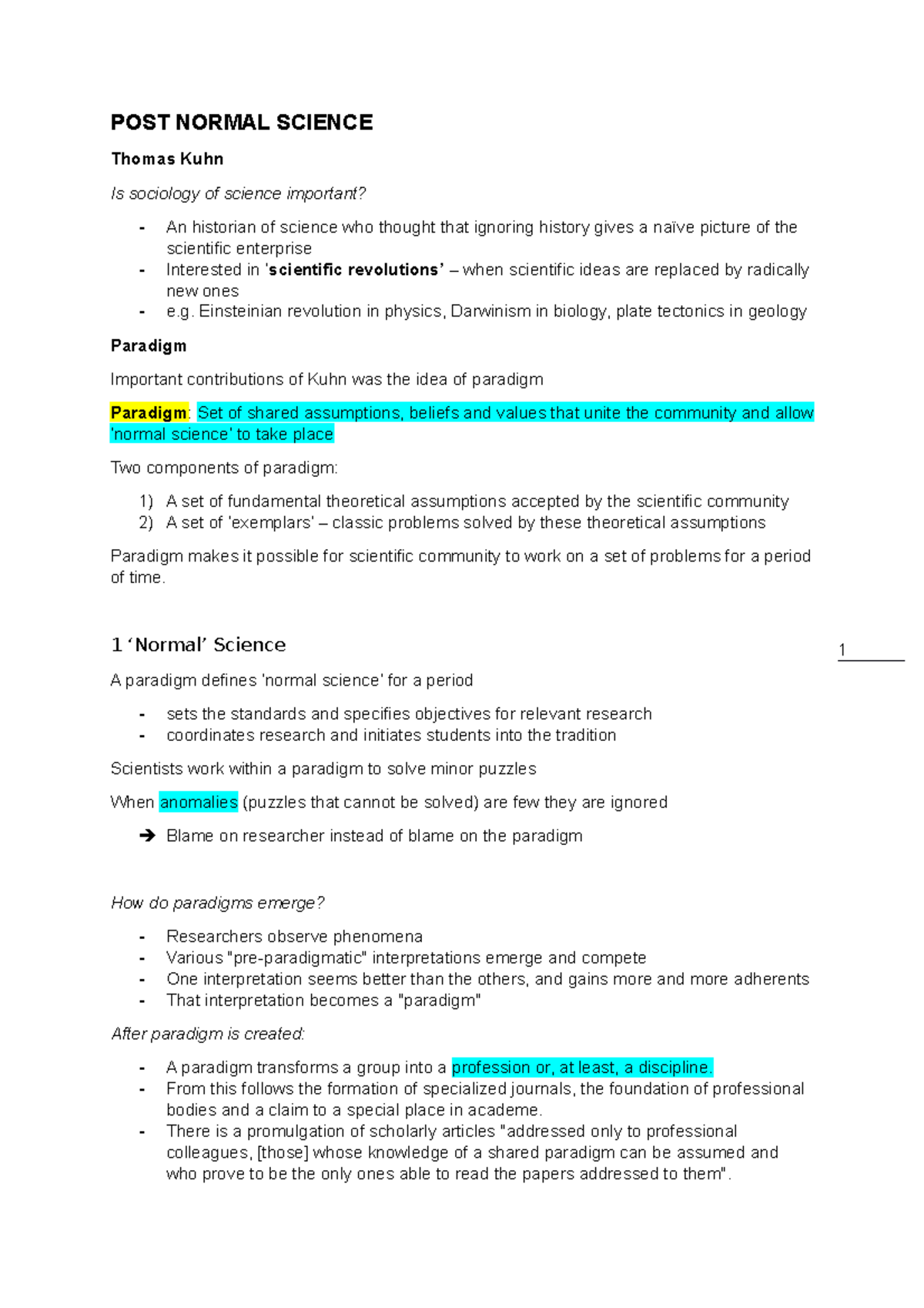 lecture-post-normal-science-post-normal-science-thomas-kuhn-is