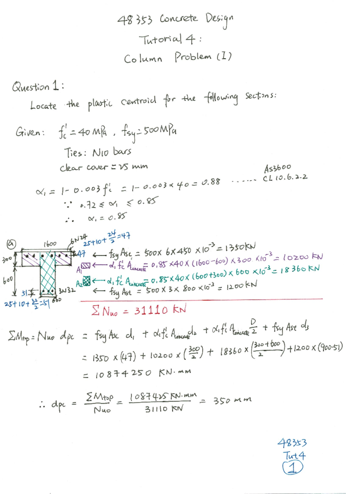 Solutions Tutorial 4 CD - 048353 - Studocu