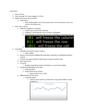 ISDS 361B - Notes - Business Analytics 1. Descriptive Analytics (what ...