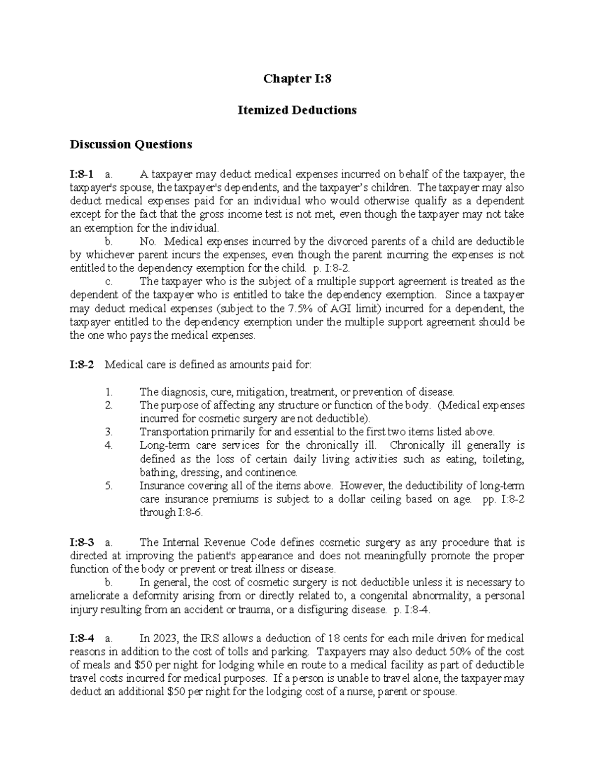 Ft2024 ind sm 08 - Tagged - Chapter I: Itemized Deductions Discussion ...
