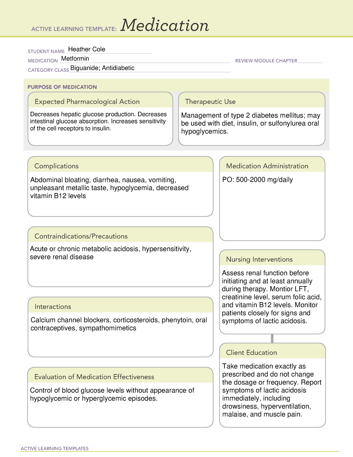 metformin-drug-cards-active-learning-templates-medication-student