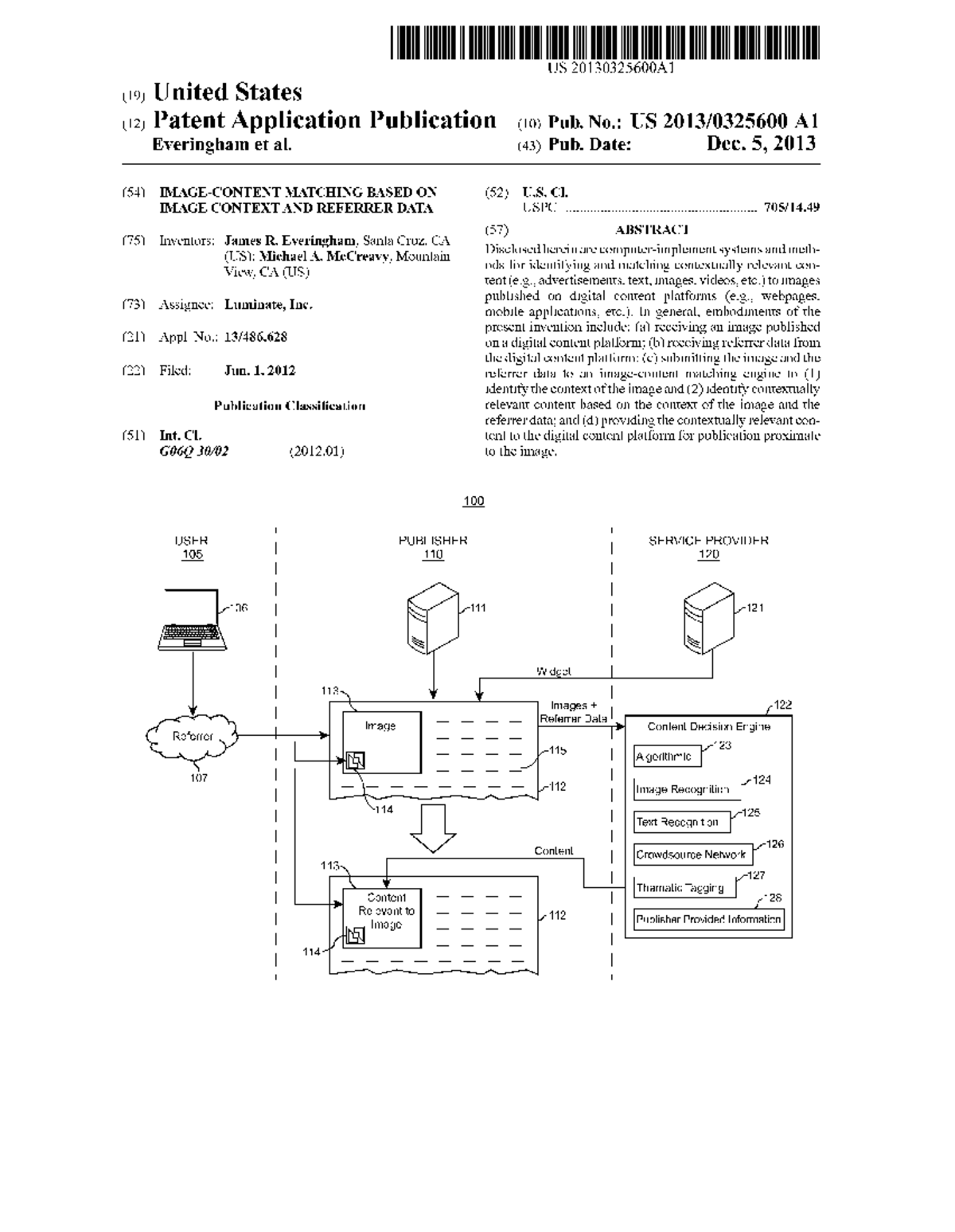 US2013 0325600 - Computer Animation Patent - US 20130325600A (19 ...