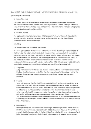 PVL1501 Law Persons Notes Cases 2008 - INTRODUCTION TO THE LAW OF ...