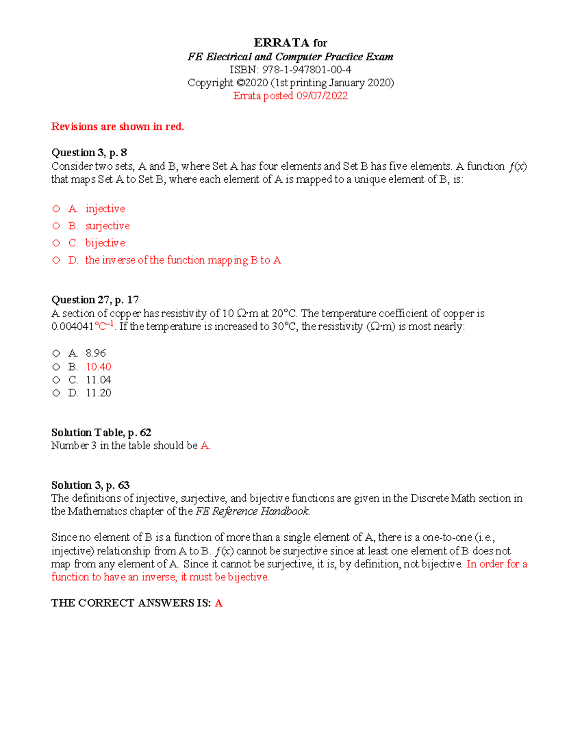 FE-Electrical Errata 00-4 - ERRATA for FE Electrical and Computer ...