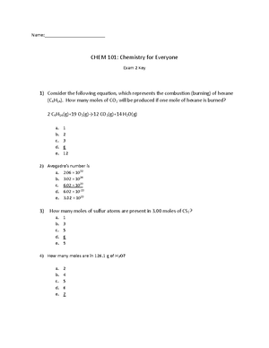 Practice Exam 1 Key to Study - Name:_________________________ CHEM 101 ...