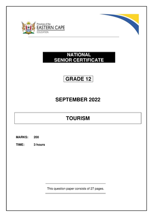 tourism pat grade 10 2023 memorandum