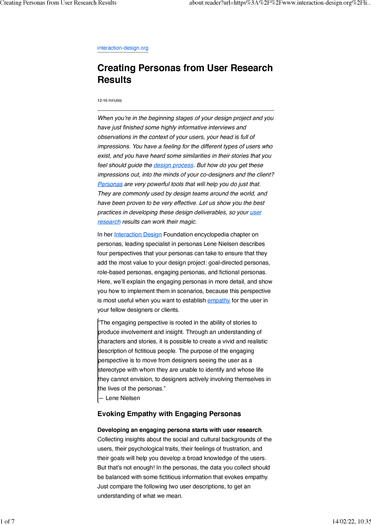 Creating Personas From User Research Results - Interaction-design ...