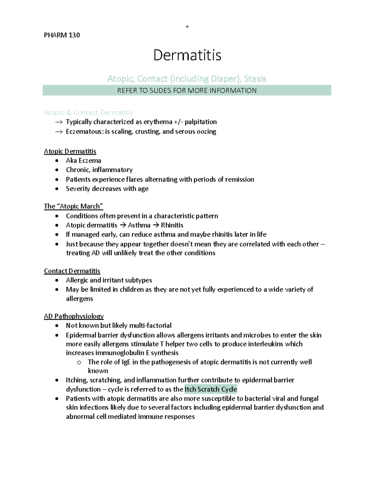 dermatitis-lecture-notes-pharm-130-dermatitis-atopic-contact