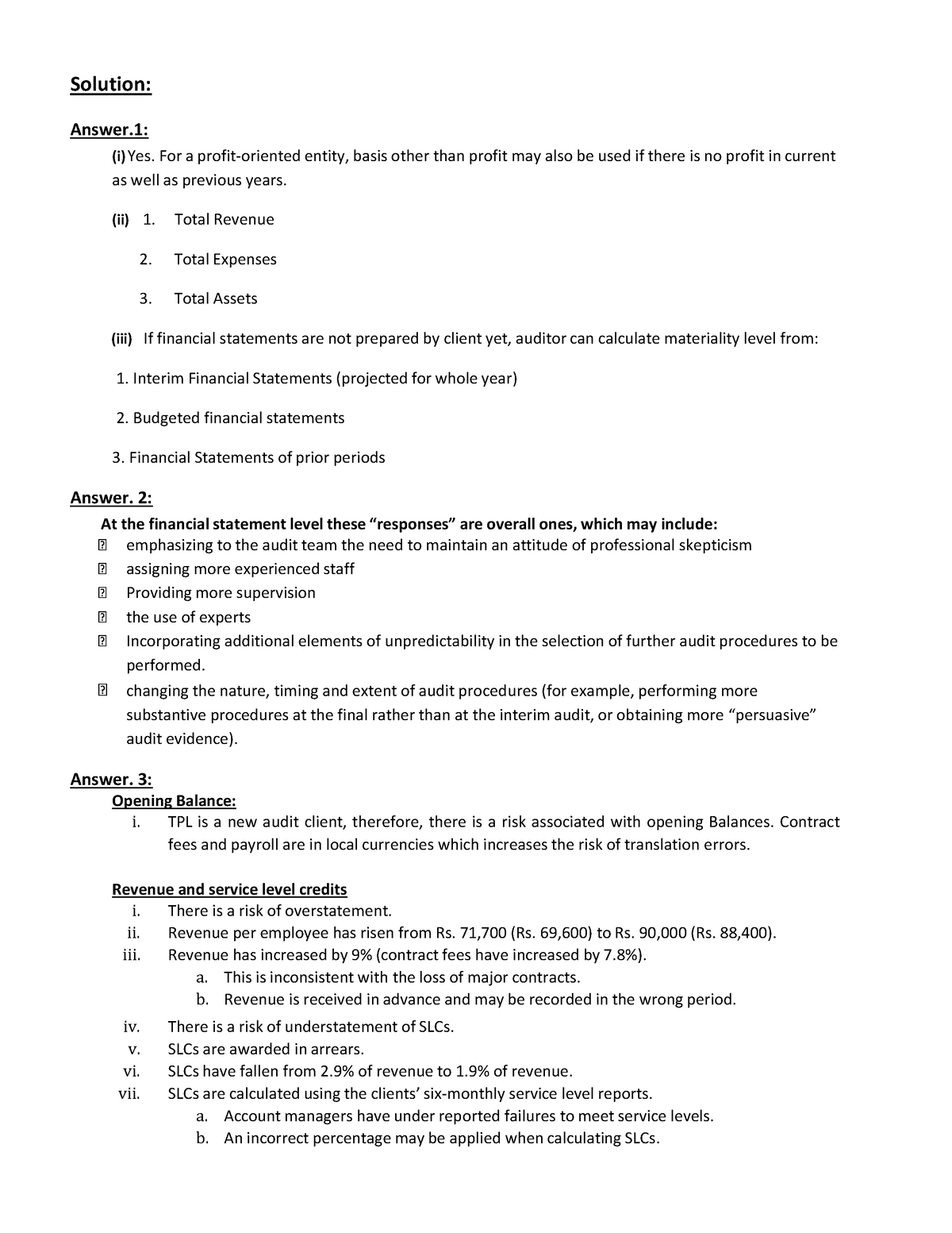 Solution # 3 Chapter 3 (para 1, 2 3) - Intermediate Accounting - BZU ...