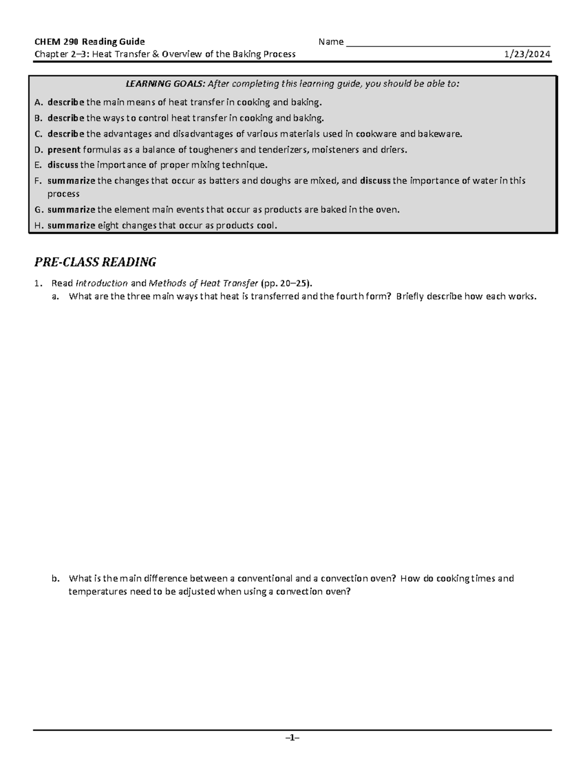 24SP CHEM 111 RG - CHEM 290 Reading Guide Name ...