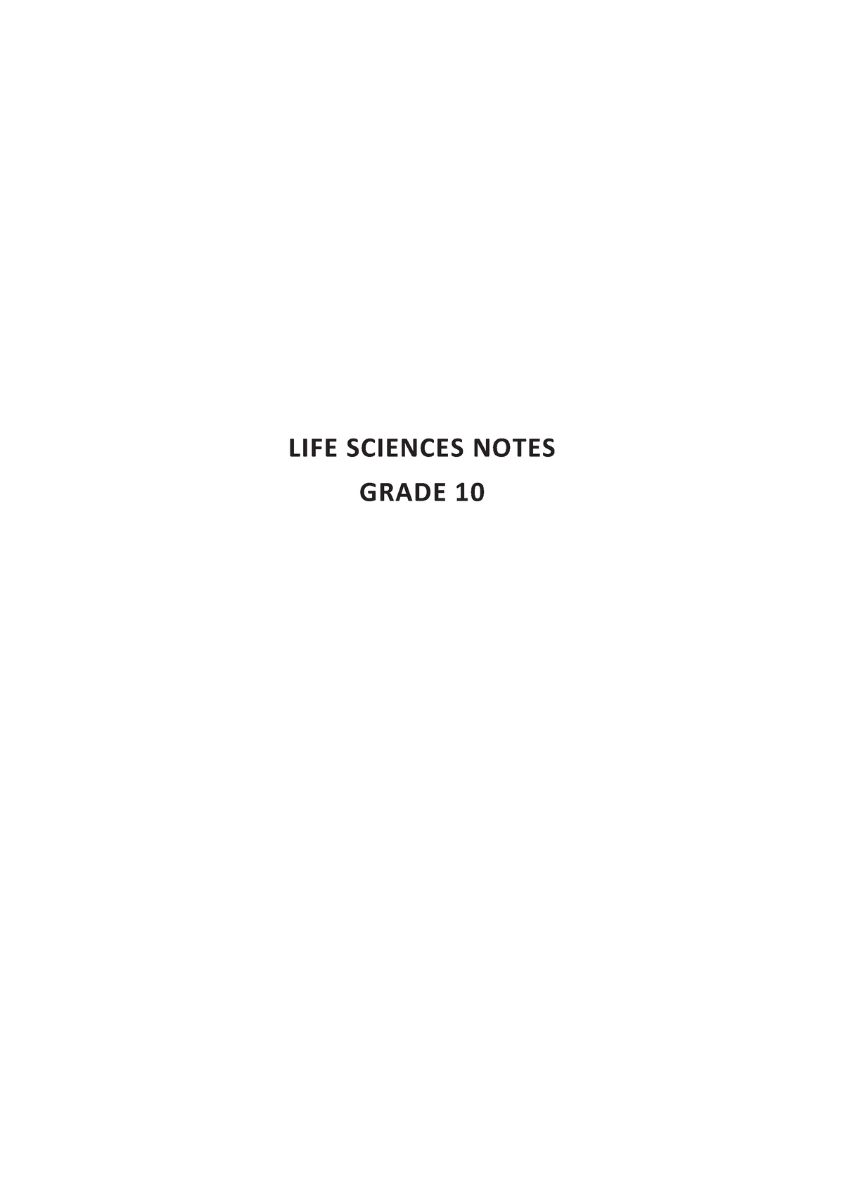 life science grade 10 assignment term 2 2023 pdf