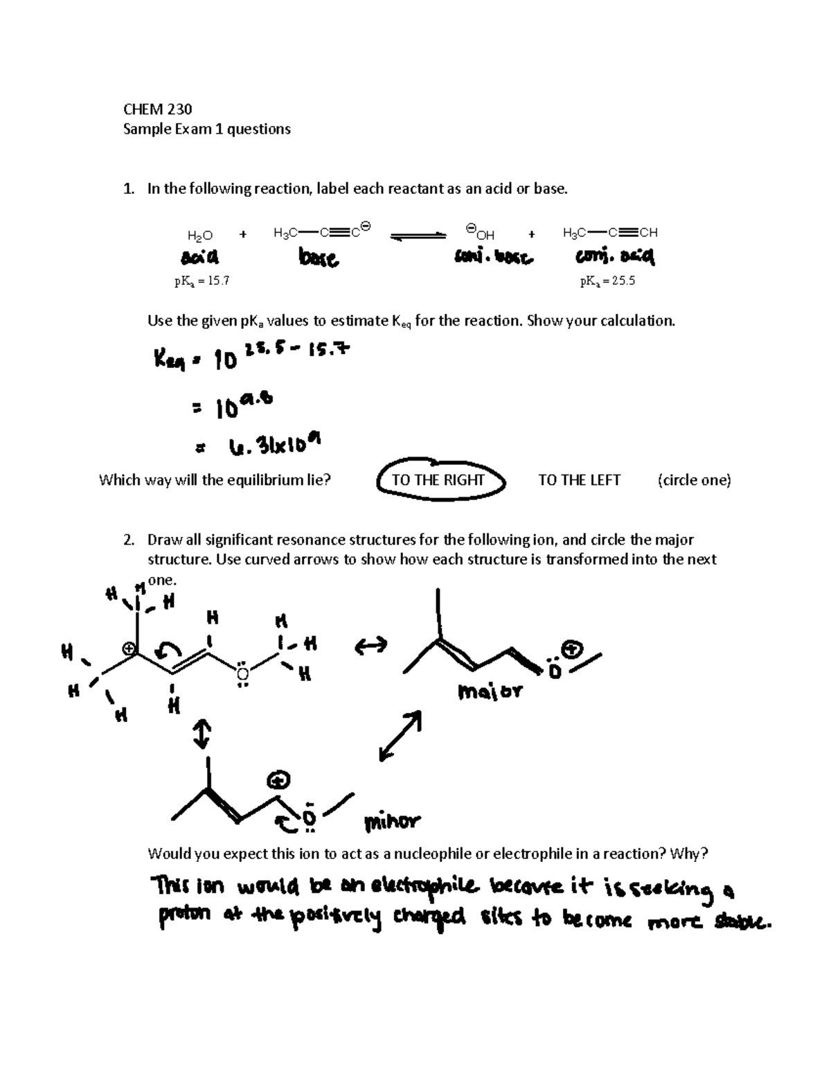 exam-1-practice-chem-230-sample-exam-1-questions-in-the-following