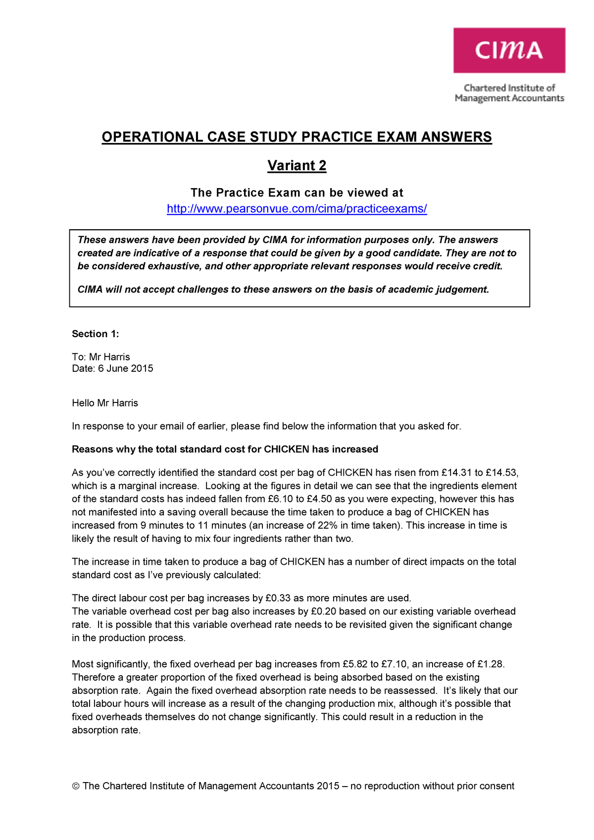 case study for operation management with answers