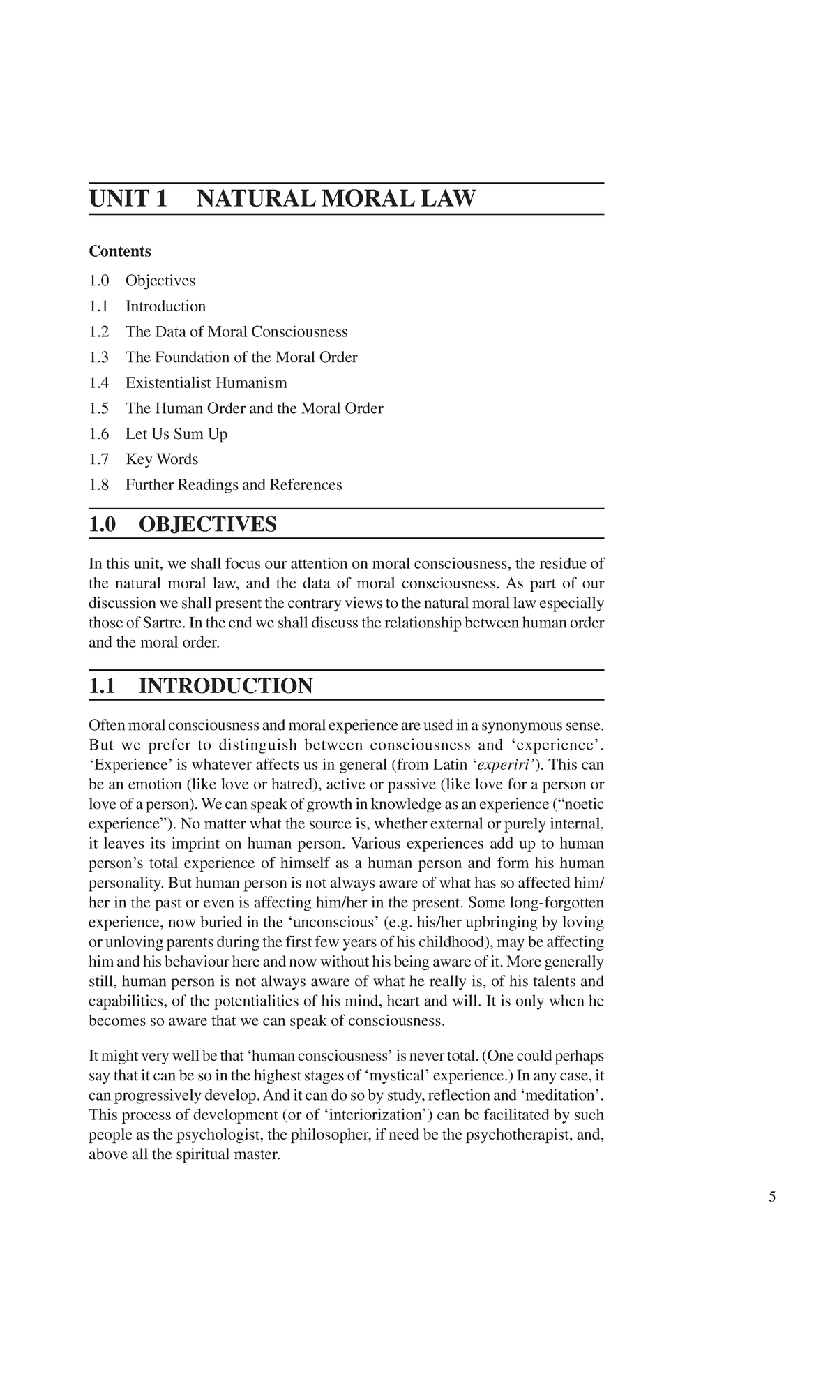 natural moral law essay plan