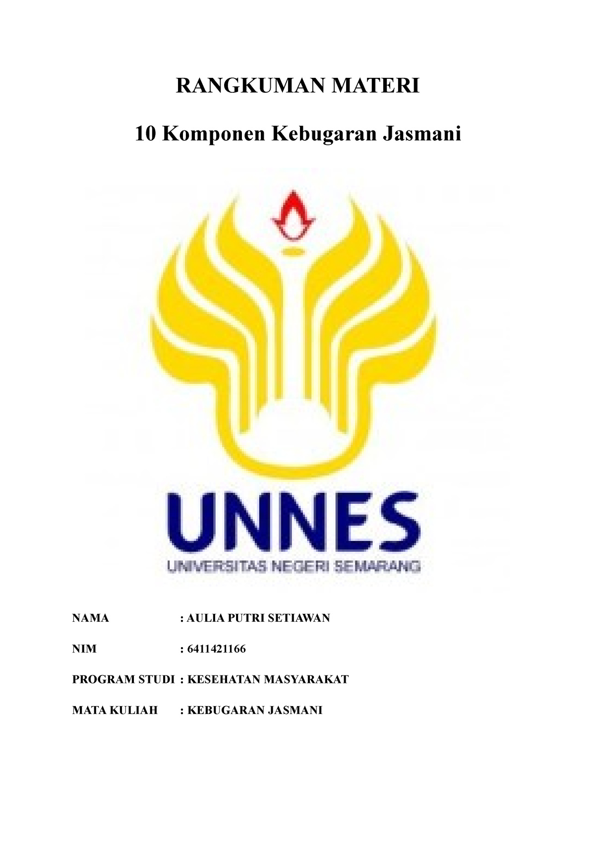 10 Komponen Kebugjas - RANGKUMAN MATERI 10 Komponen Kebugaran Jasmani ...