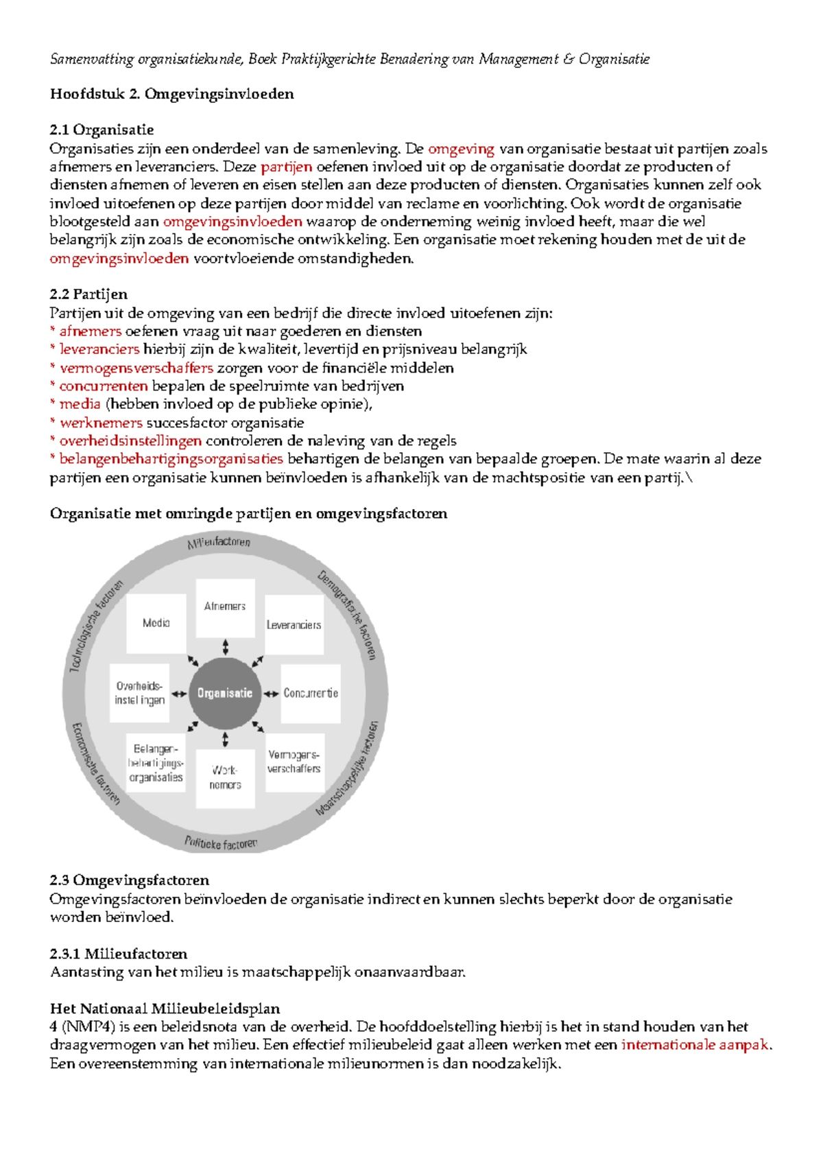 Samenvatting Gedrag In Organisaties - H2-4, 8, 9 - Samenvatting ...