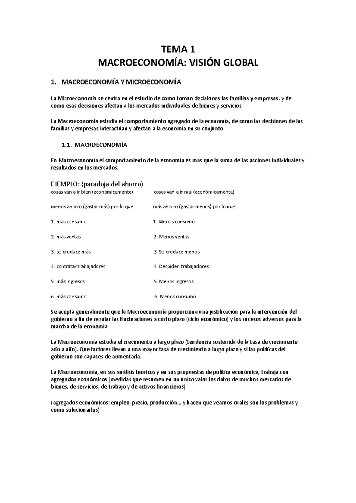 Resumen Del Tema 1 Completo Sacados De Las Diapositivas Tema 1