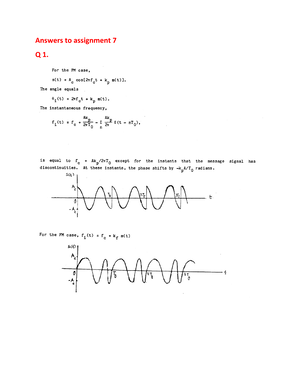 ELEC367, Assignment 2, PCM And Multiplexing - ELEC367 Assignment ...