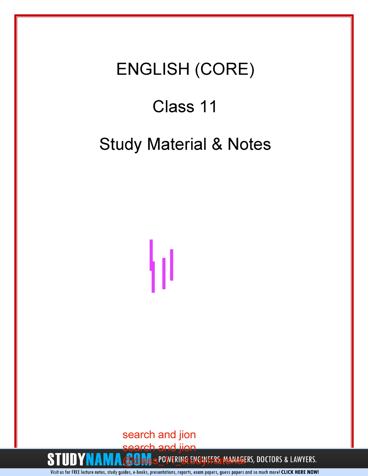 english-core-class-11-notes-and-study-material-dav-school-studocu