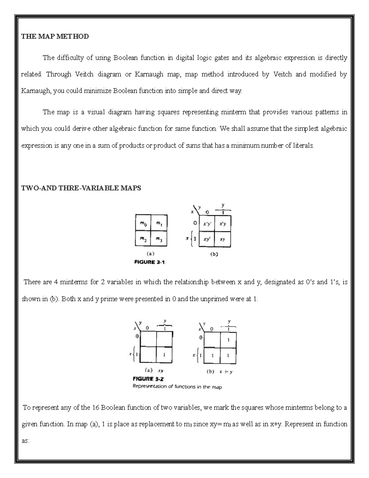 Chapter 3 THE MAP Method - THE MAP METHOD The difficulty of using ... image.