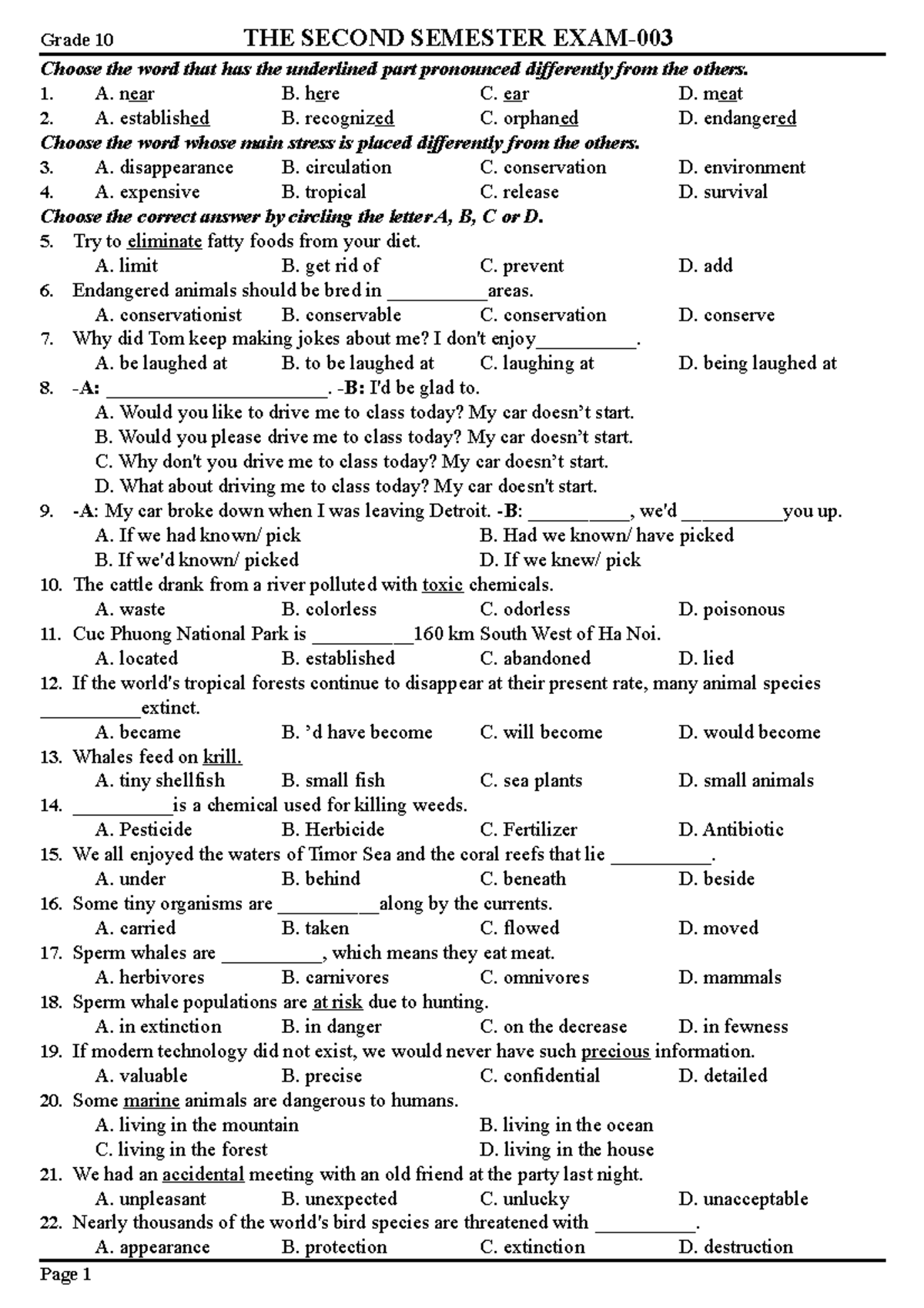 003-Copy - word whose main stress is placed differently from the others ...