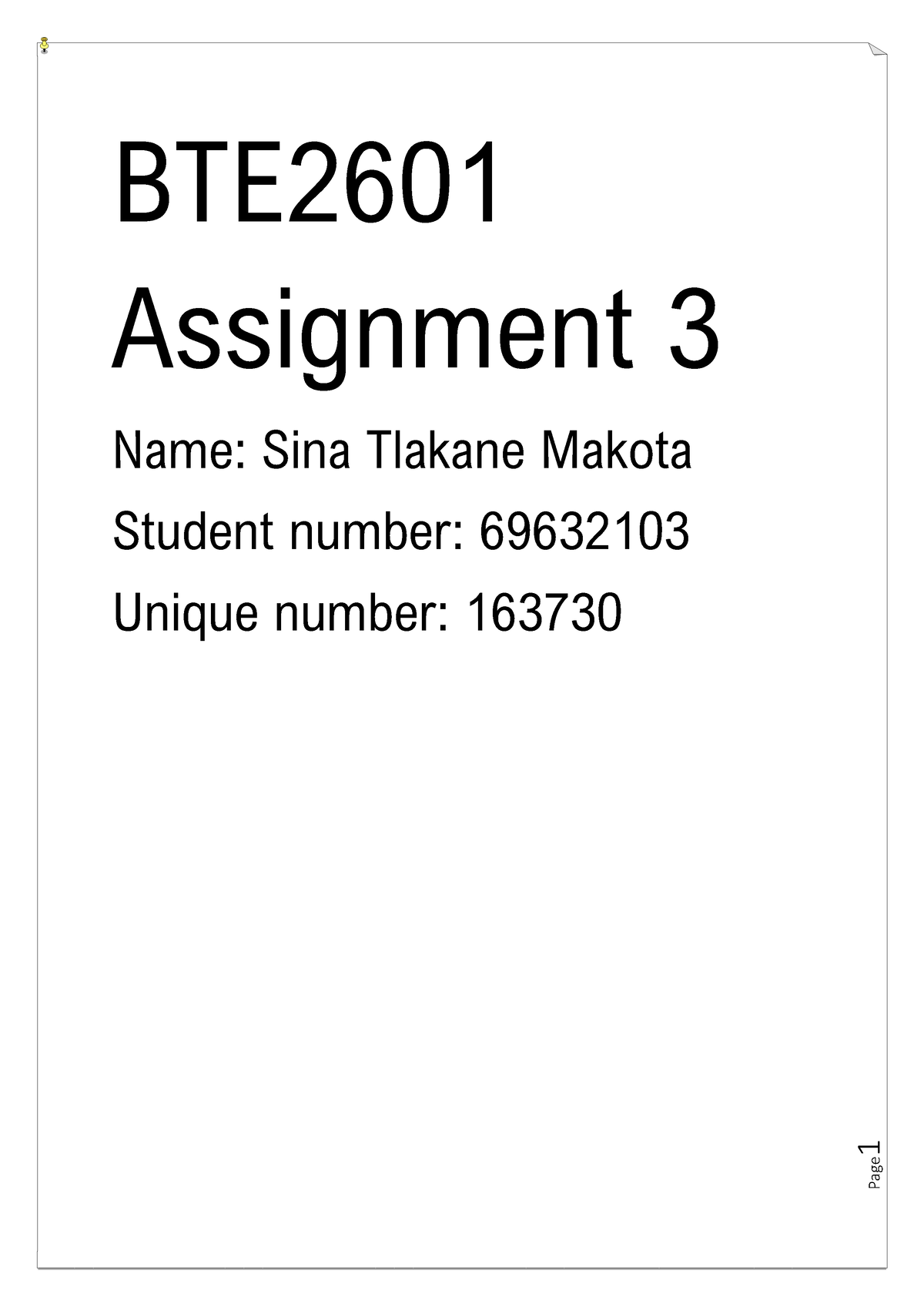 bte2601 assignment 3 lesson plan