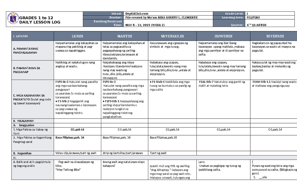 daily-lesson-log-plan-example-for-teachers-grades-1-to-12-daily