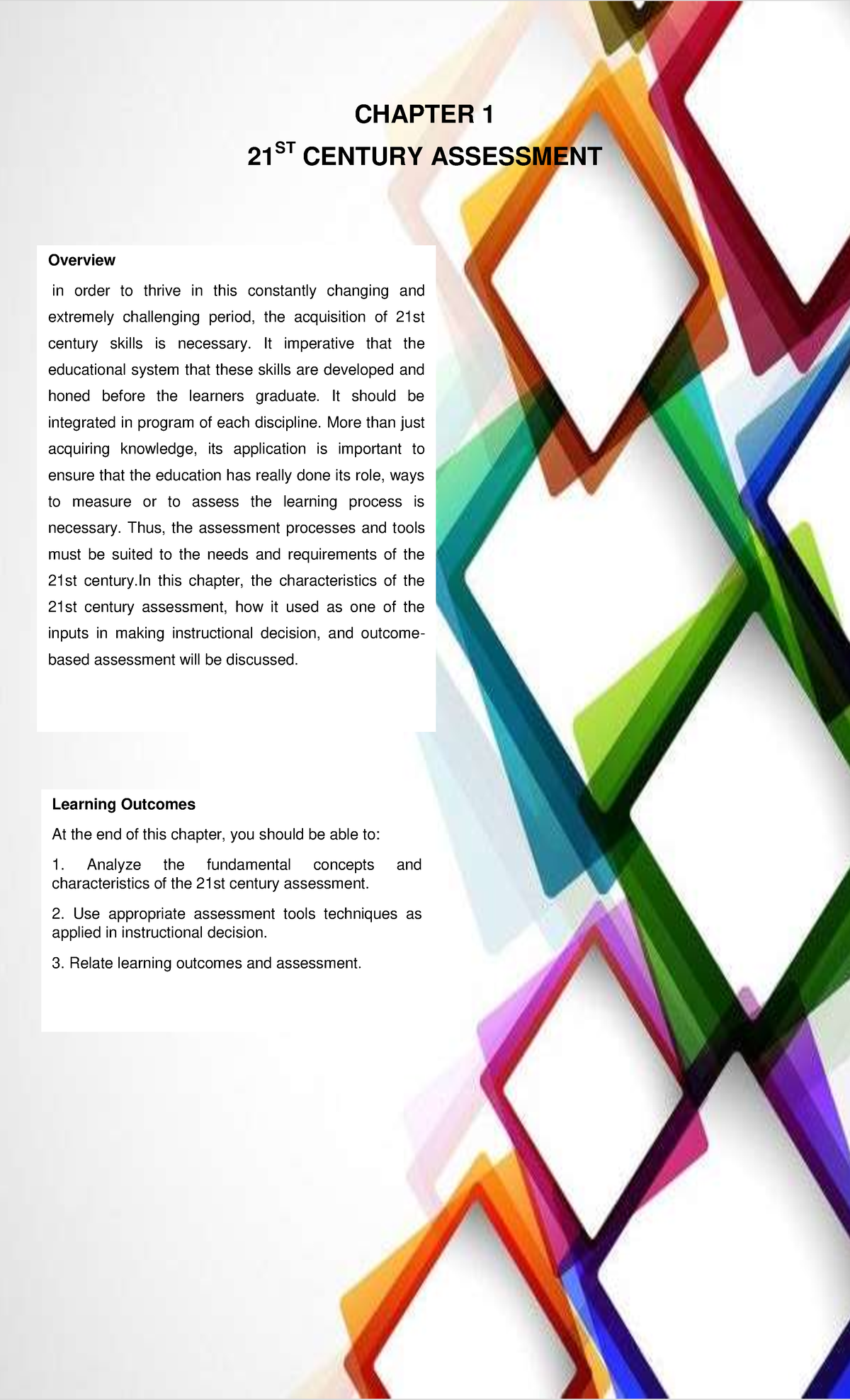 Module 1 ASL - hmm - Overview in order to thrive in this constantly ...