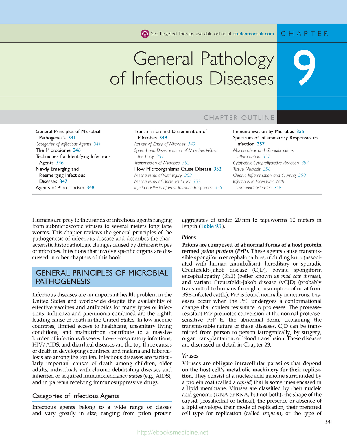 Unit 6 Textbook Reading: Part 1 - 341 General Pathology Of Infectious ...