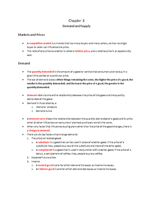 Chapter 12- 17 economic structure notes from textbook - Chapter 12 ...