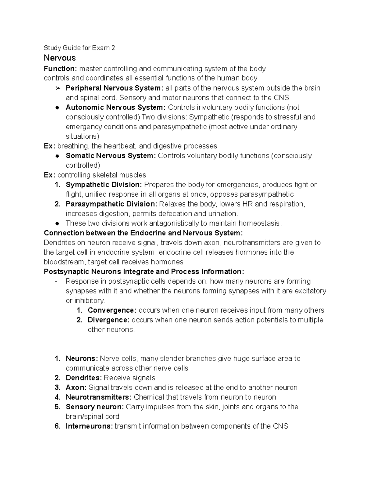 study-guide-for-exam-2-sensory-and-motor-neurons-that-connect-to-the