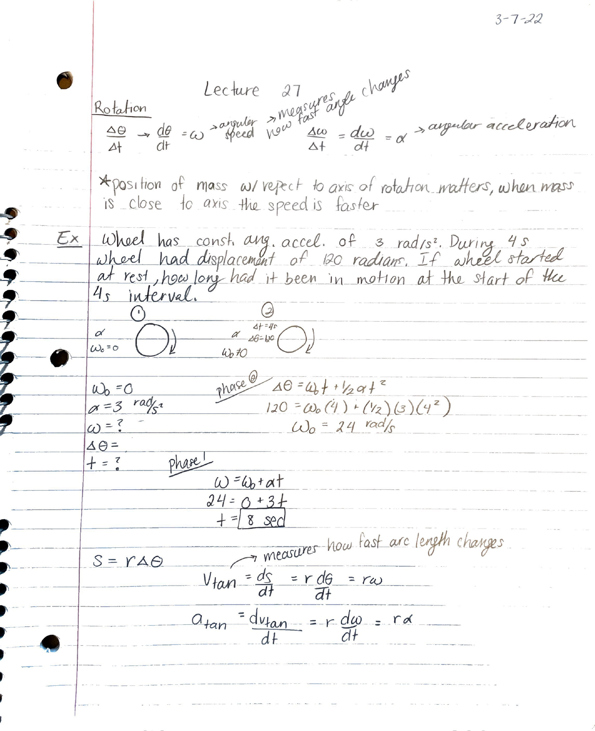 Rotation And Torque - Physics 2A - PHYS 2A - Studocu