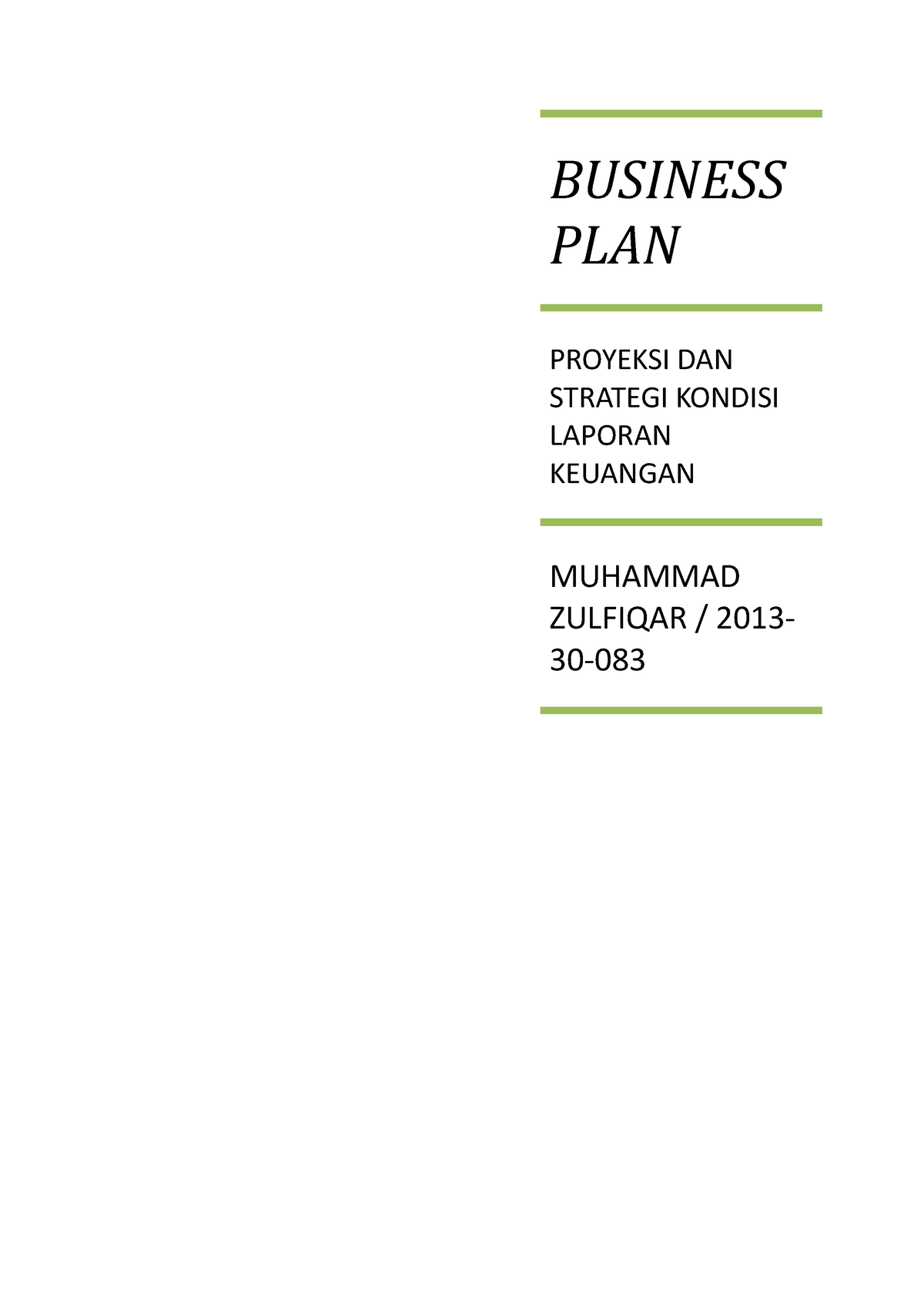 business plan project layla manar