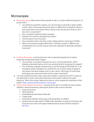 Biol. 311 Techniques Spring 2024 - Biology 311 Techniques and ...