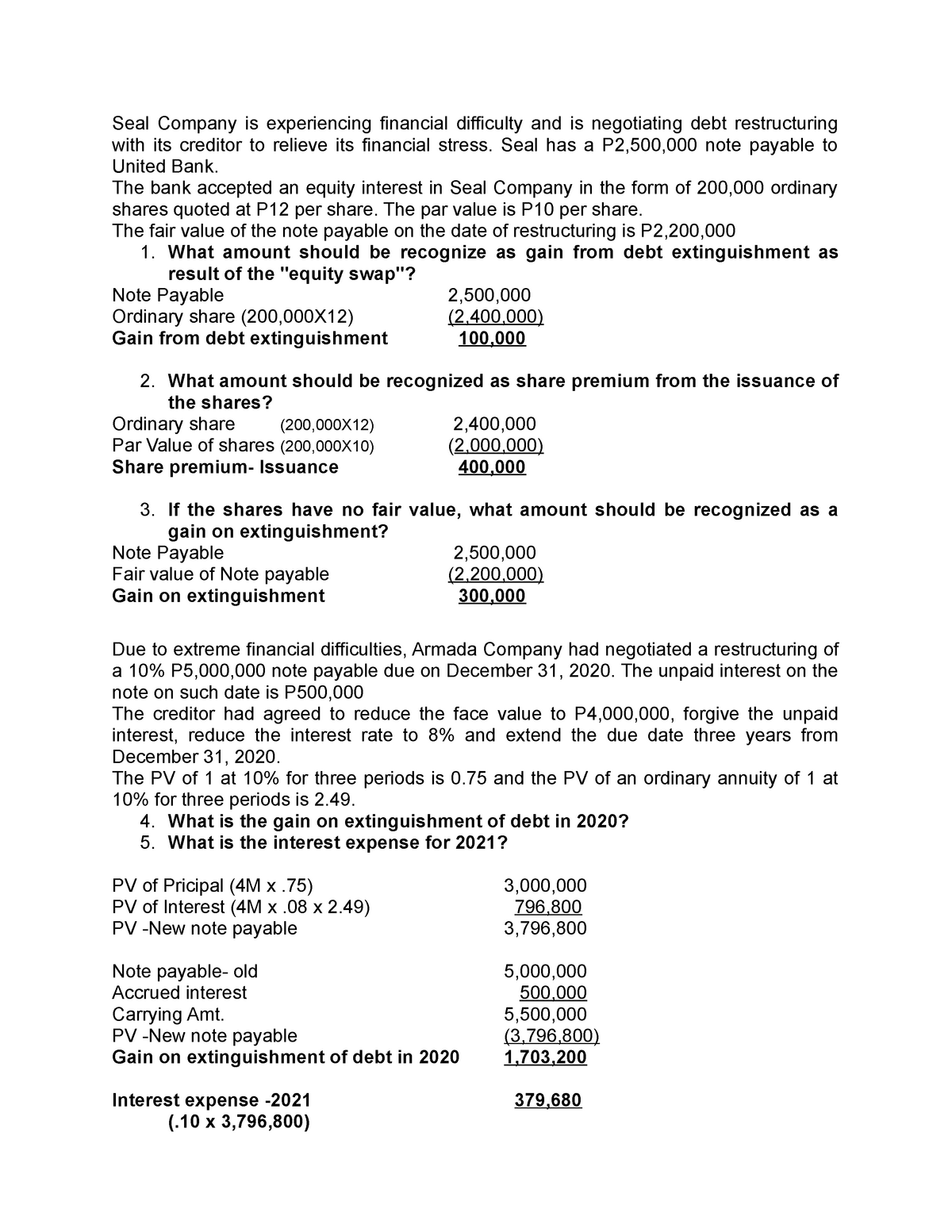 assignment-week-2-seal-company-is-experiencing-financial-difficulty