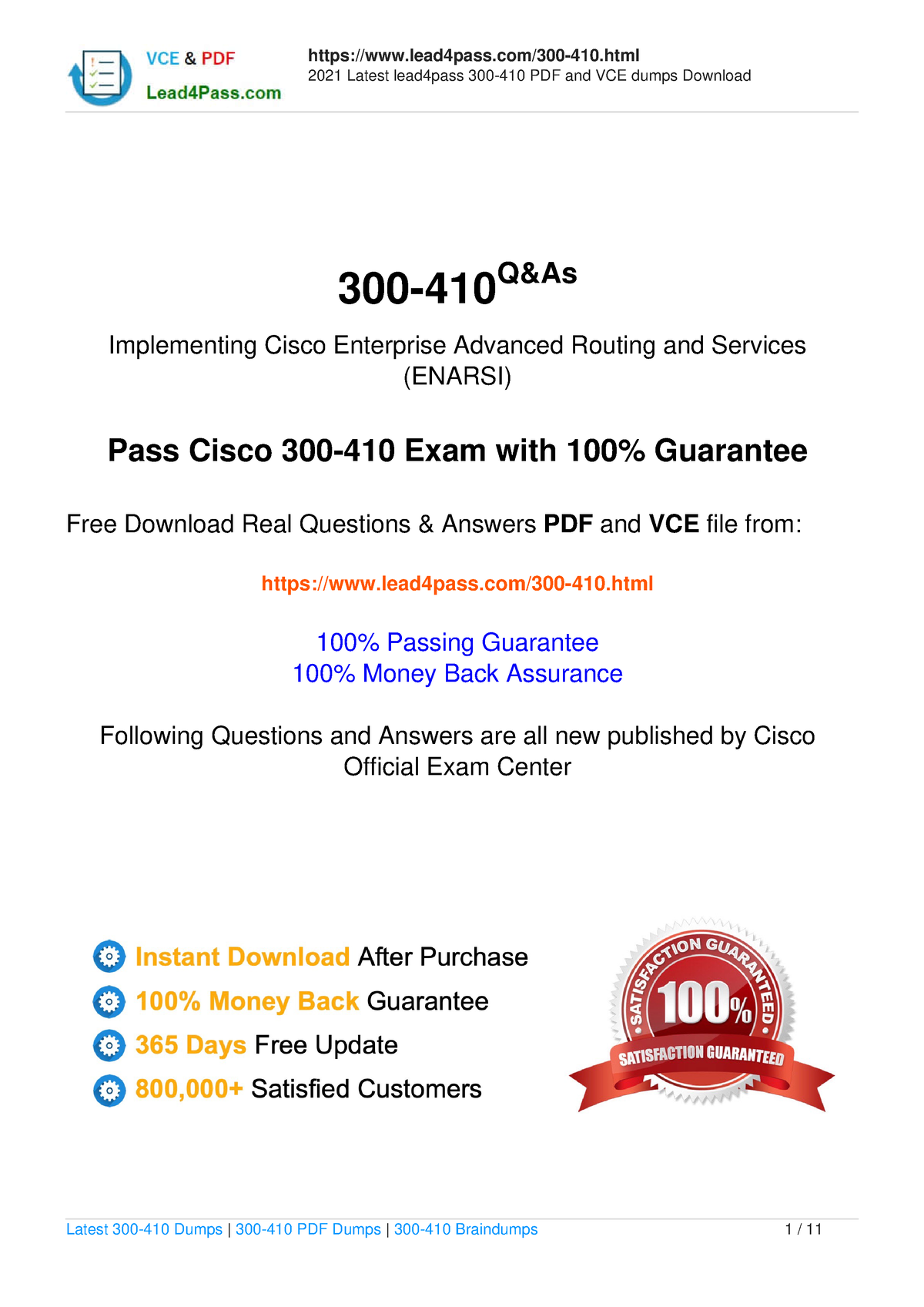 300-410 Certification Exam Dumps